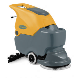 全自動單刷洗地吸干機