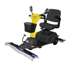 駕駛式電動塵推車